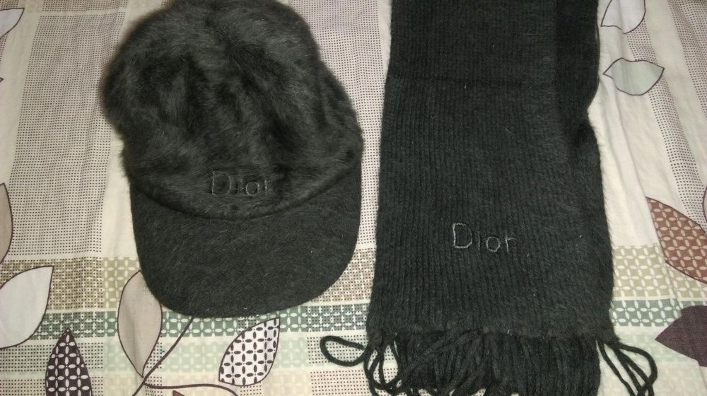 Шапка с шарфом!!!