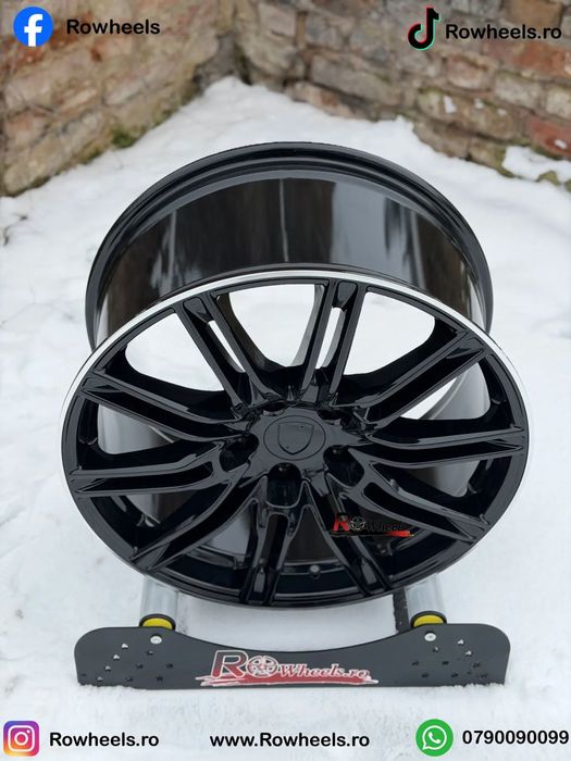 Jante Porsche 21 R21Panamera porsche cayenne PORSCHE anvelope vara sau iarna incluse in pret jante o singura marime roti porsche 21 anvelope 295-35-21