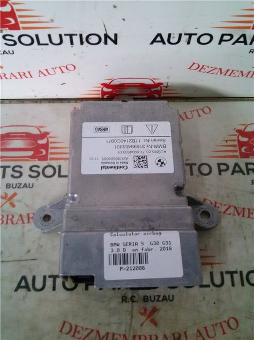Calculator airbag bmw seria 5  g30 g31 3.0 d  an fabr. 2018