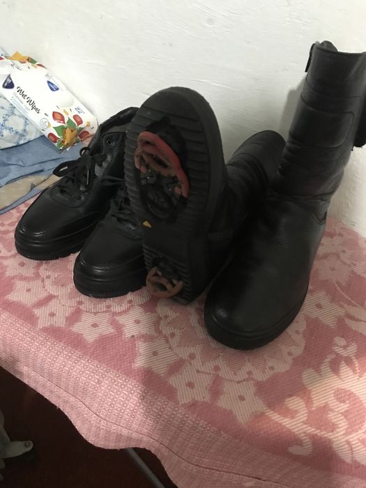 Сапоги челси анти лед 37р кожа цыгейка 8т и муж 41р нов 8т сковород 10