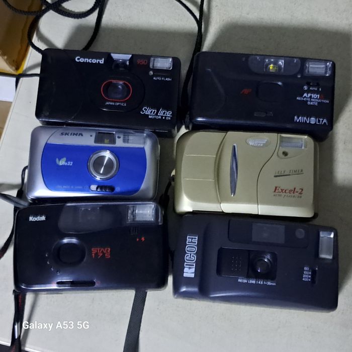 Фотоаппараты пленочные.