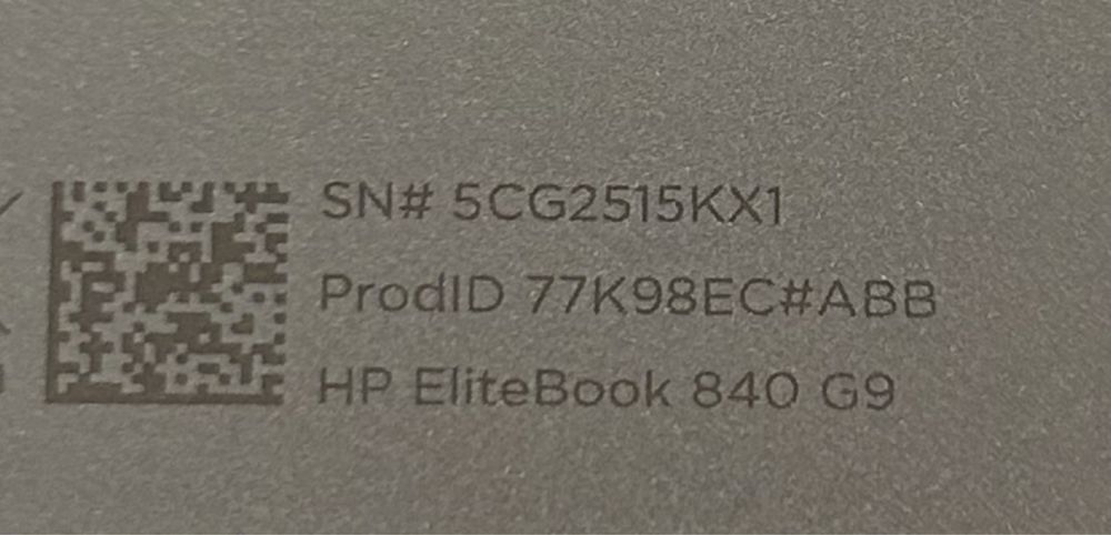 Vând laptop HP EliteBook 840 G9 Notebook PC