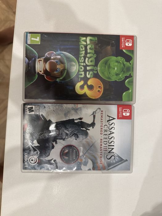 Нинтендо свитч,Nintendo switch V2, 2 картриджа в комплекте