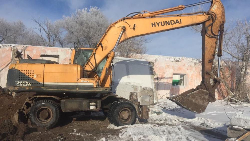 Услуги экскаватора, гидромолот.