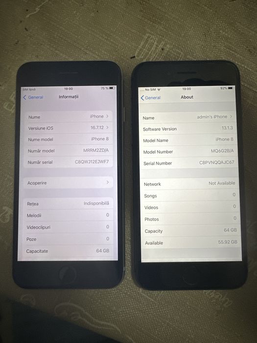 iphne 8 ,64 gb , liber reta