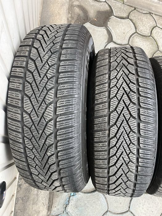 Jante otel 5x112mm, anvelope iarna 215/65 R16 VW Tiguan, Audi Q3, Seat
