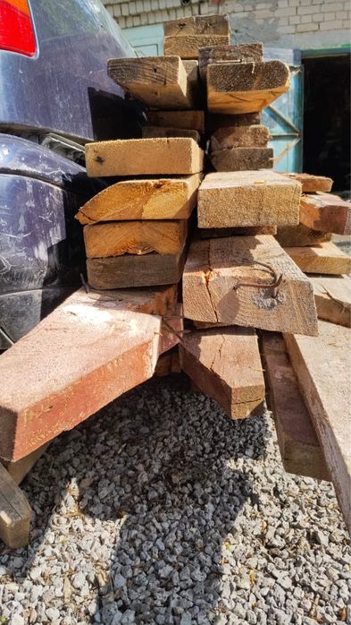 бруски дерева 5х10 см , 2 м 40 см