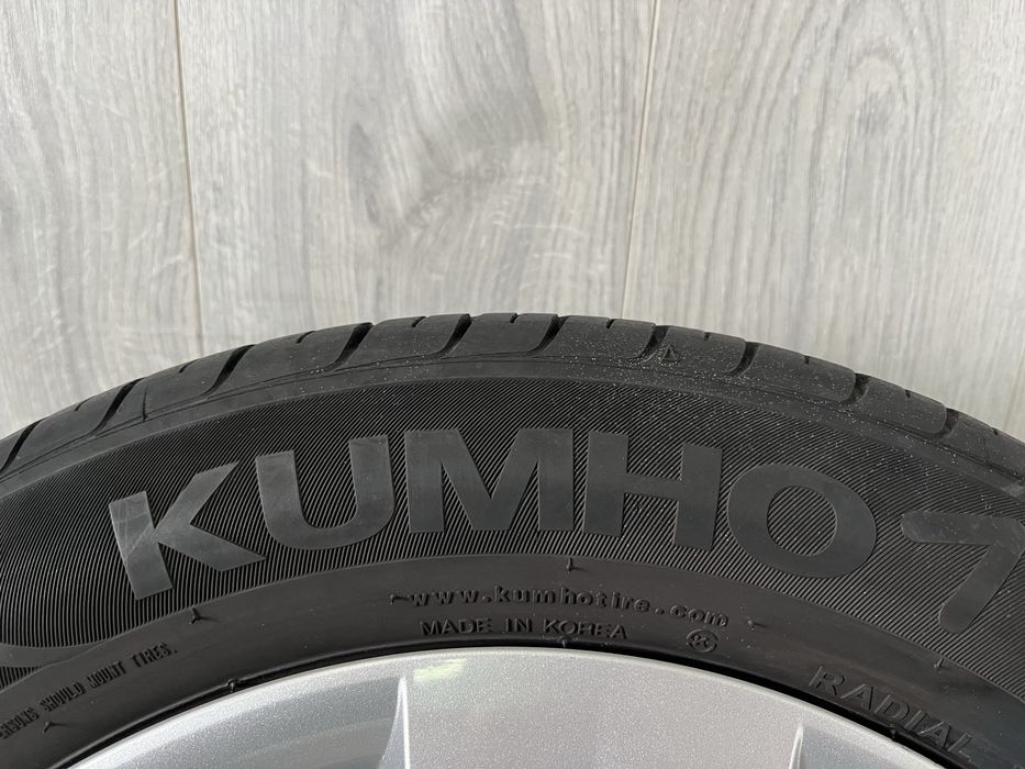 Оригинални джанти 15 цола 5х100 за Шкода Фабия с летни гуми 185/60/15