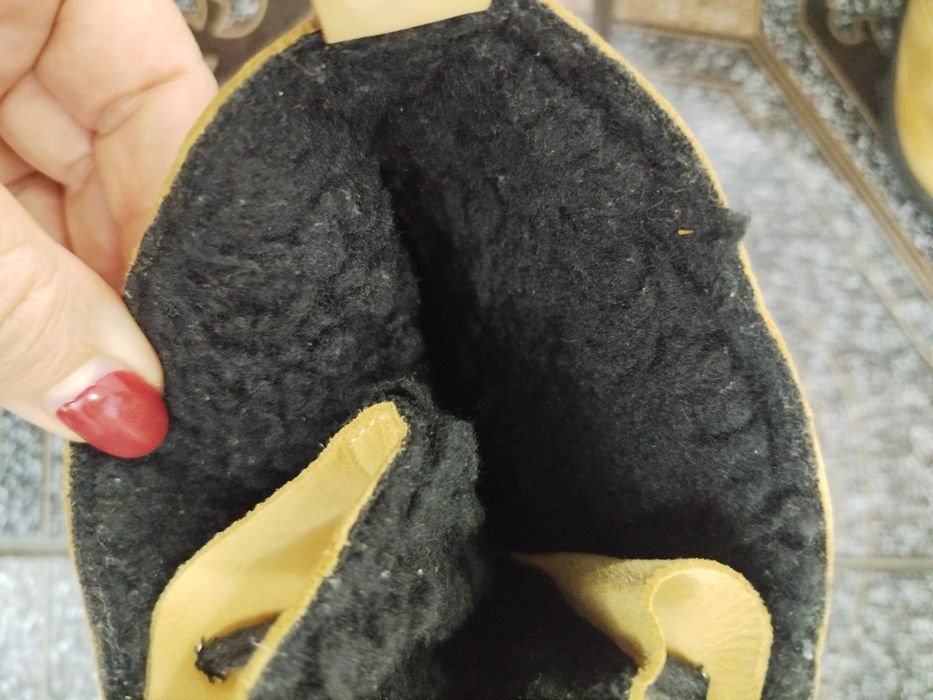 Ghete piele naturala 40