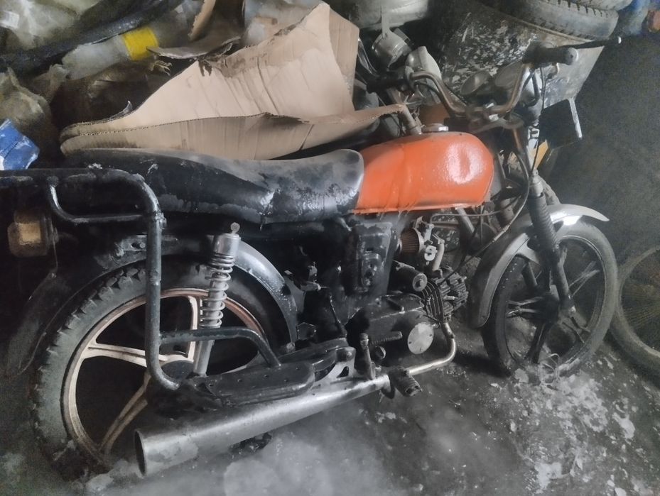 мотоцикл рейсер не на ходу