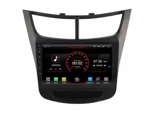 Navigatie Android 14 Chevrolet Sail Aveo 2015-2019 Waze CarPlay CAMERA
