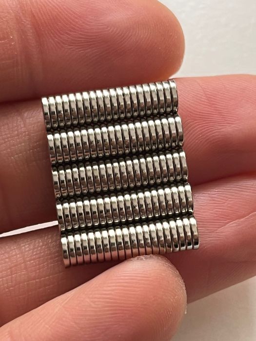 Magneti neodymium set 100 buc mini strong 5x1 mm