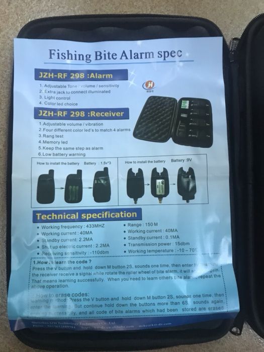 Vând set senzori 4 + 1 EastShark model nou 2018