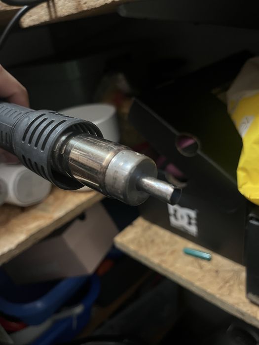 Statie de lipit cu aer cald/ pistol aer cald