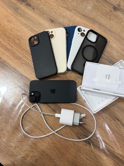 iPhone 15, 256gb black.