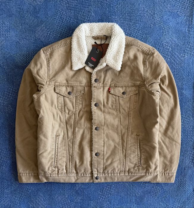 Levis / Levi’s Type III Sherpa Trucker Jacket ОРИГИНАЛНО мъжко яке - M/L/XL