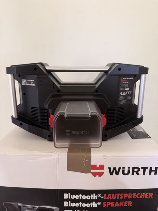 Radio de Santier Original Wurth Master BTS 18-40  cu Bluetooth, USB si Aux in