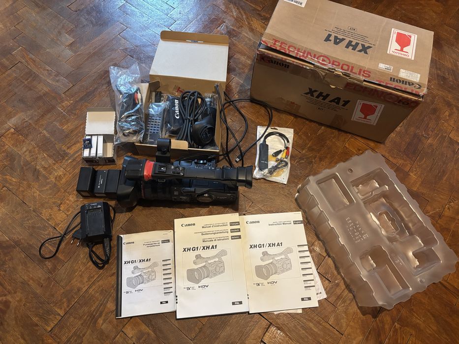 Canon xh a1 видеокамера
