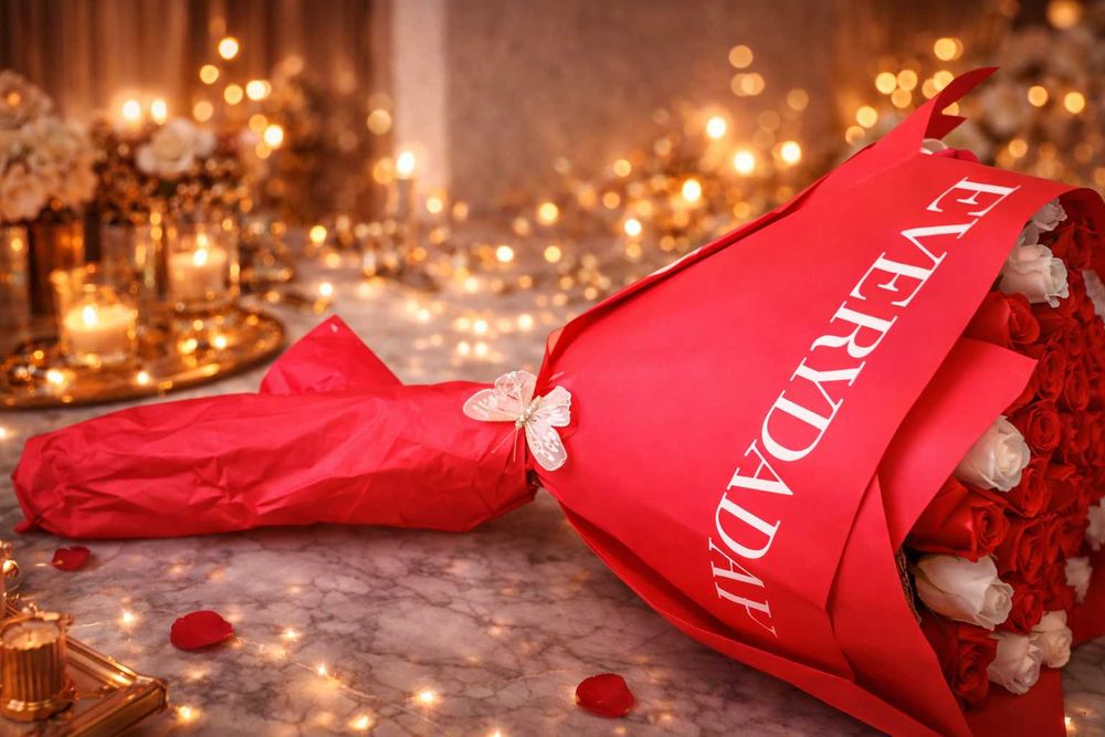 Buchet 101 trandafiri din săpun