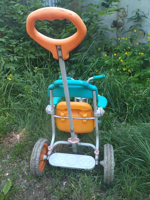 Велосипед с ручкой