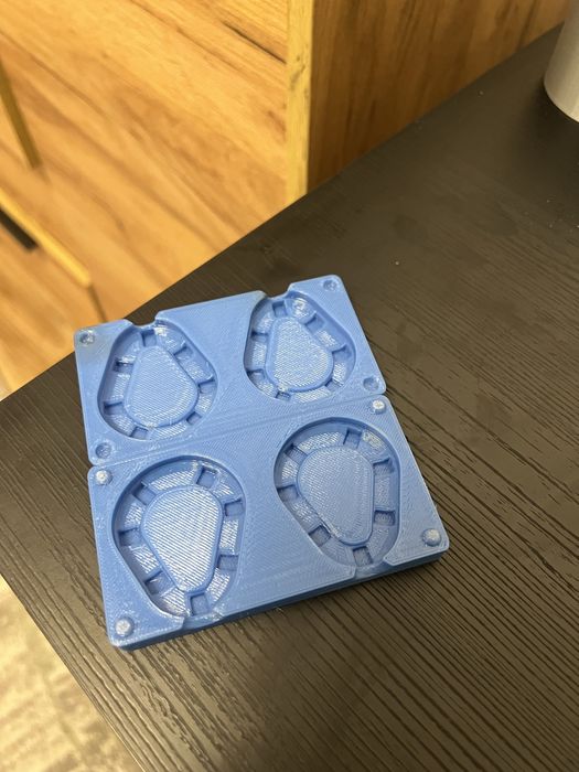 Matriță 3D Print greutăți pescuit din ciment