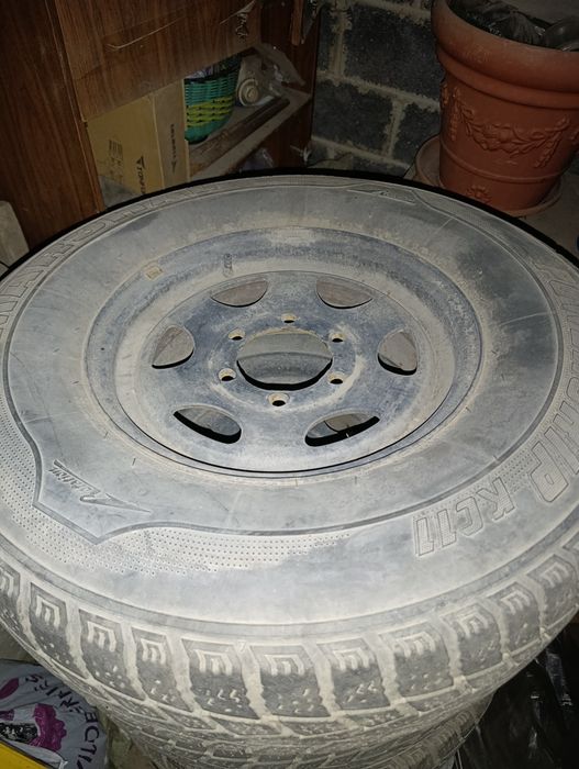 Диски от Делики с покрышками зима