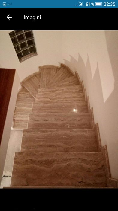 Marmura granit si travertin / scari glafuri blaturi paviment pervaze