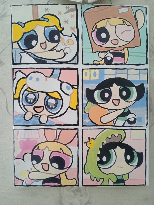 Продаю готовую картину по номерам и алмазную мозайку