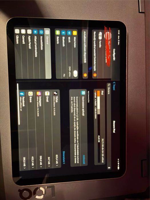 iPad 10 Gen (2022) 64GB + Tastatură & Trackpad | Garanție 2026 | Cutie