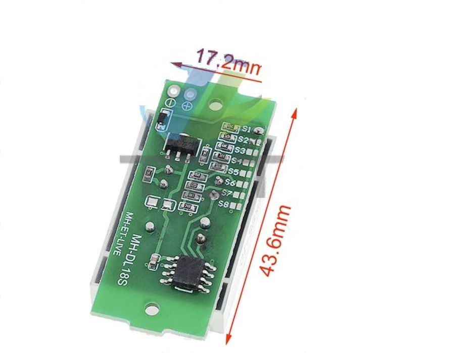 Indicator capacitate baterie acumulator  1S 8S