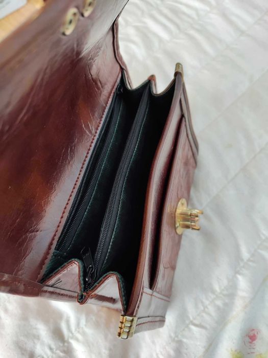 Винтидж чанта на Marc Chantal Имитация на естесвена кожа