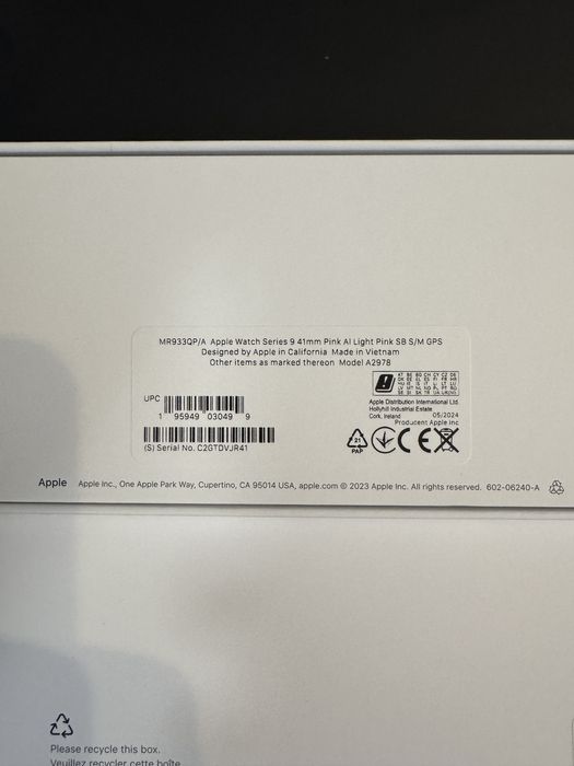 Apple Watch Series 9 / 41 mm / Pink