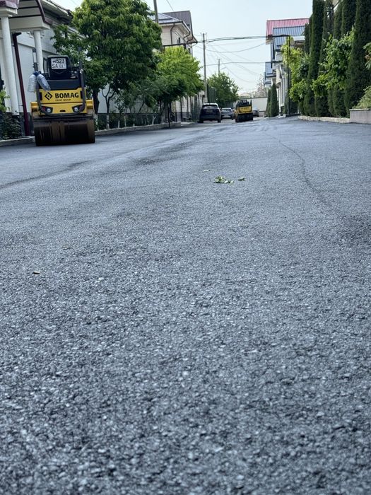 Асфалт ишларини киламиз