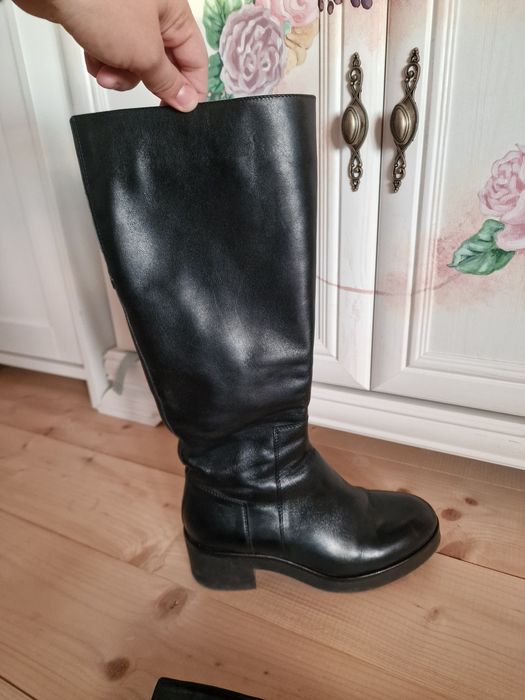 Cizme Anna Cori piele