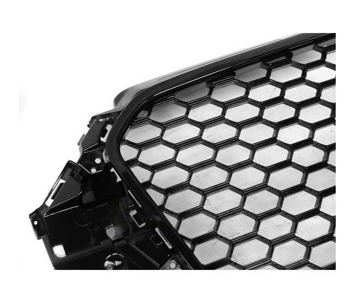 Grila Centrala Audi A3 8V RS3 Design Negru Lucios 2012-2016