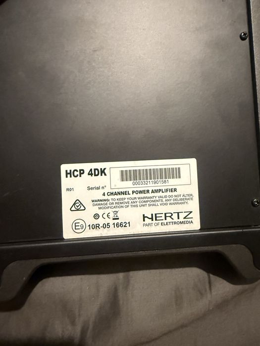 автомобильный усилитель Hertz и Прайд