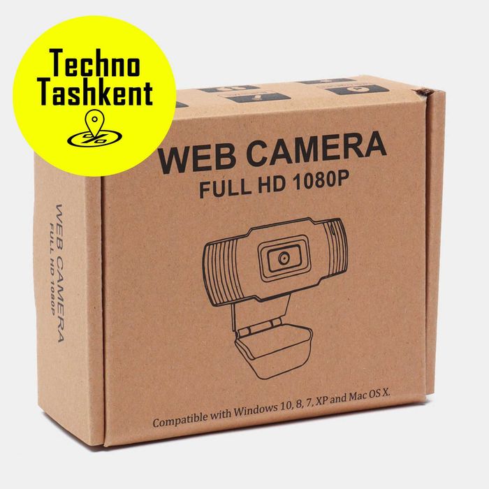 Web Camera Full HD 1080P/2K, веб камера (Garantiya) (Dostavka bor)