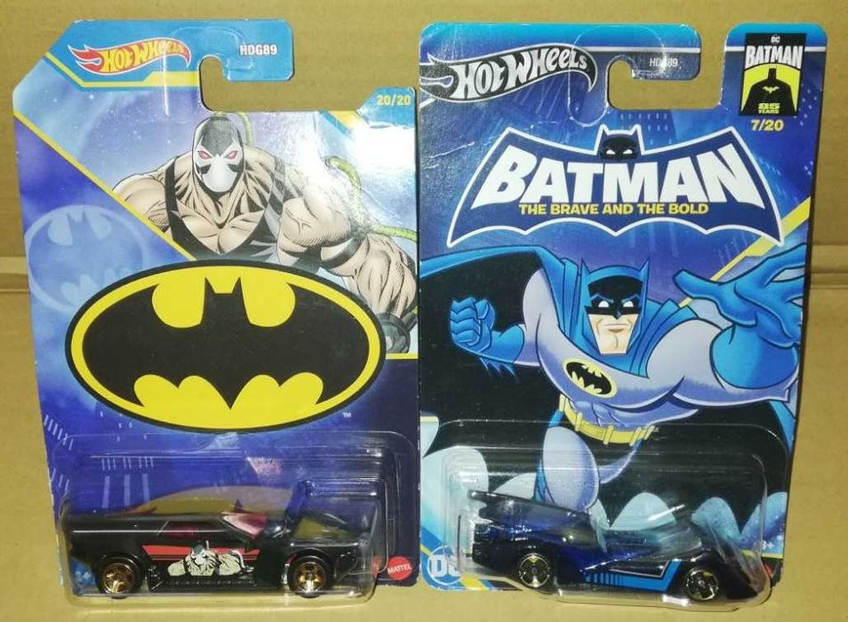 Оригинални колички Hot Wheels BATMAN / Batmobile - 24 модела