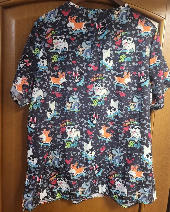 Bluza medicala, veterinar/groomer, marime L