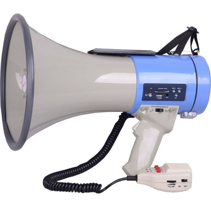 Мегафон Рупор 50 ватт 24/7 Доставка бепул. Megafon 50 w