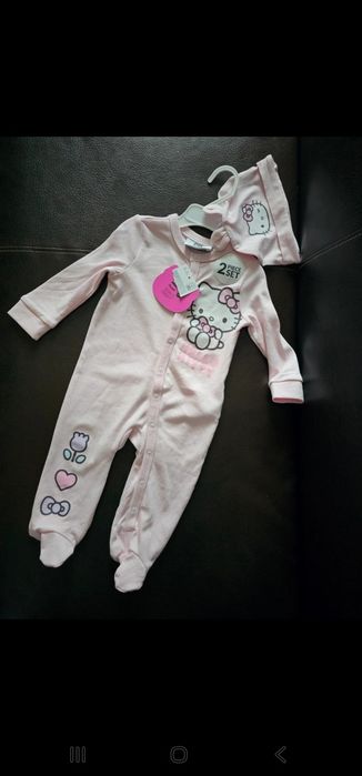 Salopeta / pijama fetițe Hello Kitty