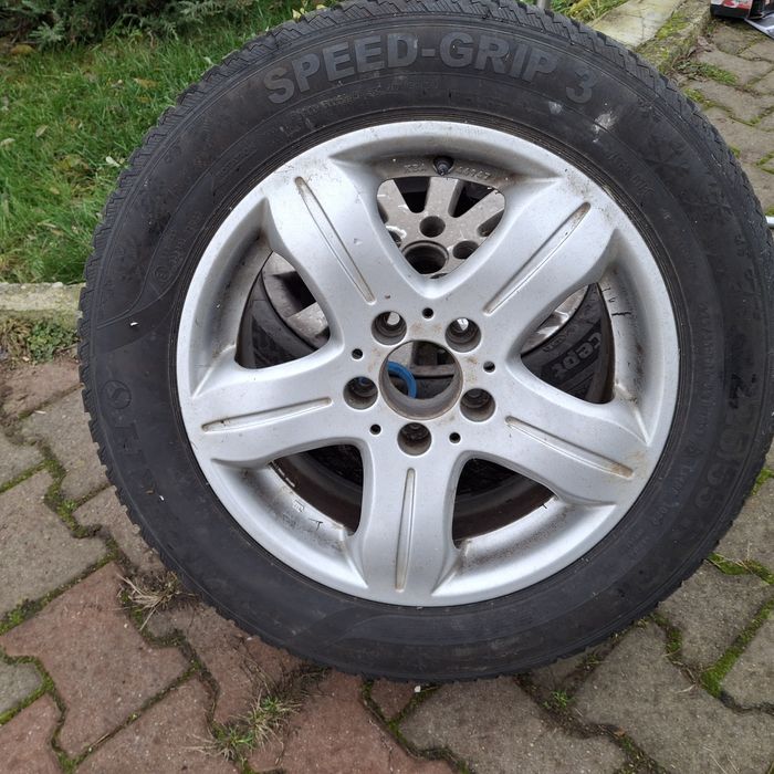 Jante + anvelope iarna  225/55/16 :5×112