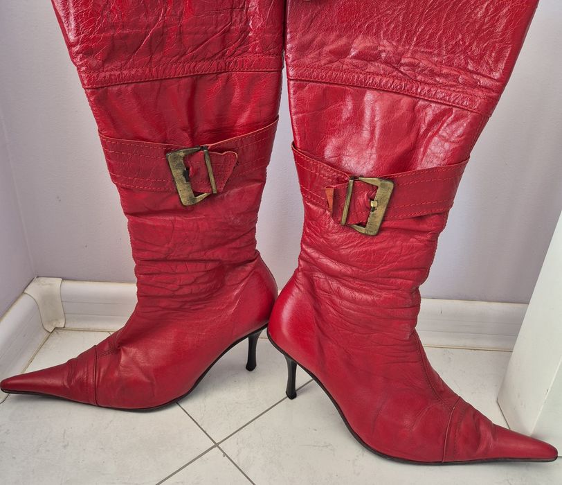 Кожени ботуши естествена кожа