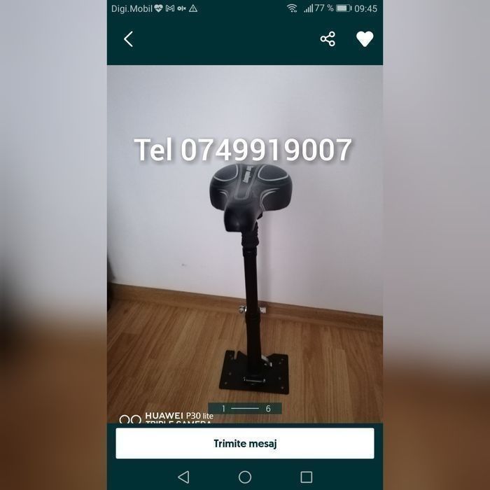 Tija scaun Talpa Prindere