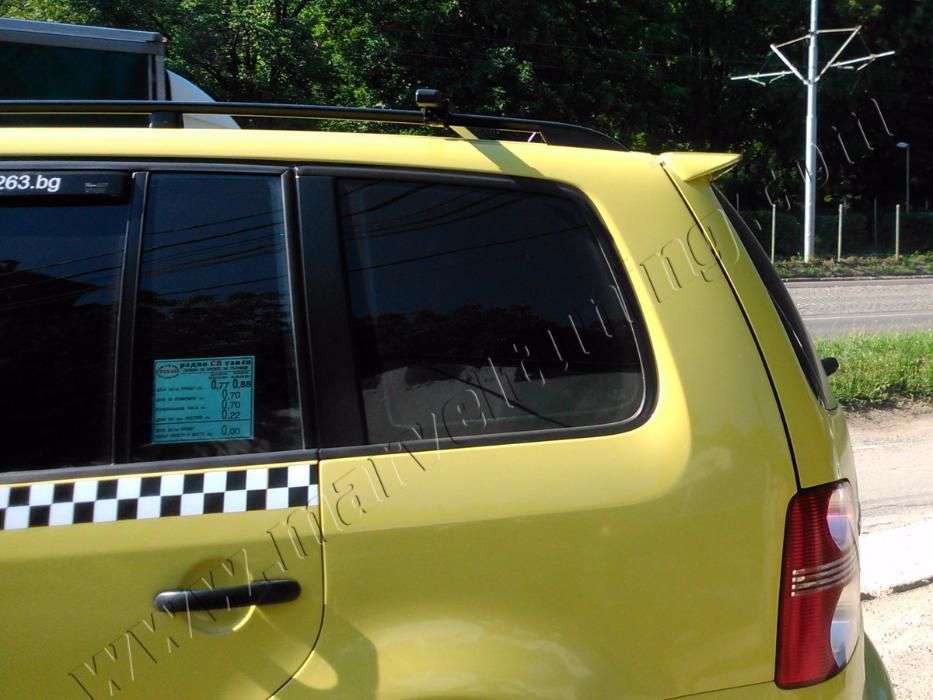 Спойлери заден капак и вежди фар за VW Touran
