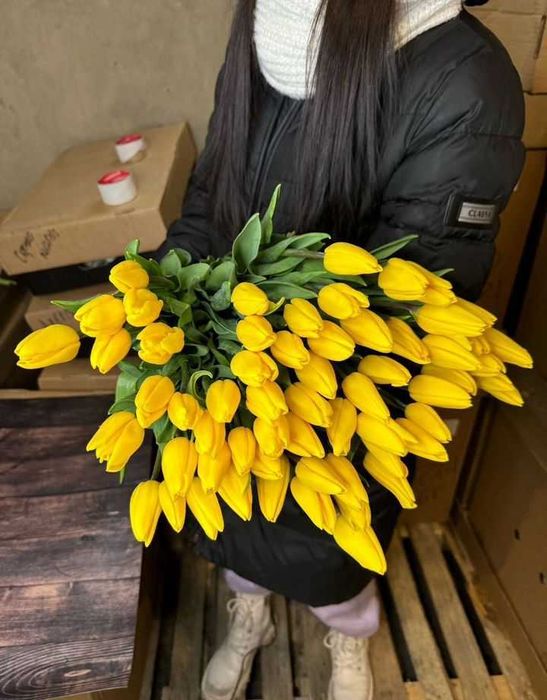 Тюльпаны оптом Астана к 8 марта 2026