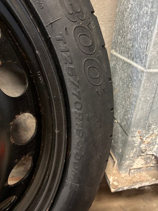 Патерица резервна гума 125/70 r19 Audi A4 B9 B8 BMW G20 G21