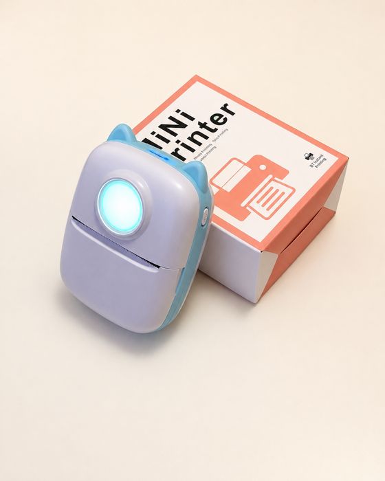 Мини-принтер Bluetooth для телефона | Термопринтер | 2 цвета