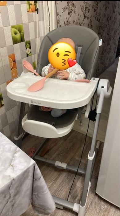 Продам марибель2в1  шезлонг стульчик для кормления