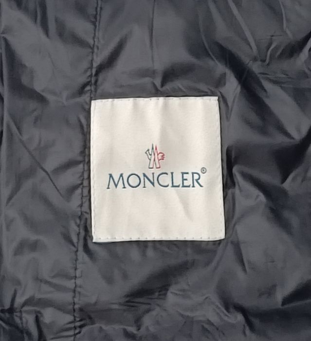 Moncler Down Puffer Vest пухен елек XL черна пухенка грейка